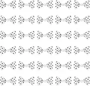 sourcing map 100 Pcs White Black Polka Dot Ribbon Bow Ties 1.5" x 1" Mini Bowknot for Crafting Little Satin Bows Bulk for DIY Sewing Scrapbooking Wedding Gift Present Home Decoration