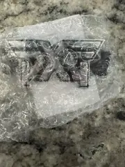 PXG DUAL SIDED GOLF WEDGE BRUSH / GOLF GROOVE CLEANER - SILVER CHROME- BRAND NEW