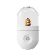Car hydrating instrument car humidifier cute cartoon doll portable rechargeable Mr. Air diffuser