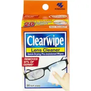 ClearWipe Lens Cleaner 20 pack