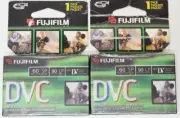 2 Fujifilm DVC Mini DV Tapes Digital Video Cassettes 60 min. New Sealed