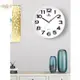 霸王鐘錶創意掛鐘客廳家用時尚簡約歐式田園掛錶靜音電子石英時鐘