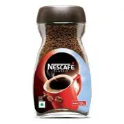 Nescafe Classic Instant Coffee Powder Jar Made With Robusta Beans - 90gm