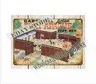 contemporary kitchen 1968 FORT APACHE CARRY ALL ACTION kids toy metal tin sign