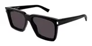 Saint Laurent SL 610/F Asian Fit 001 Men's Sunglasses Black Size 59