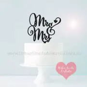 Quirky Mr & Mrs - Cake Topper