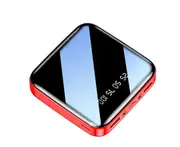 S32 Compact 20000 MAh Mini Mobile Phone Power Bank Portable Digital Display USB Interface Mobile Power Supply with Lighting