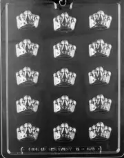 NEW BITE SIZE PRINCESS CROWNS MOLD Chocolate Candy crown candy molds prince