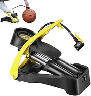 Buhygn Foot Air Pump, Lightweight Bike Tire Pump with Pressure Gauge, Cycling Accessories, Inflatable Tools for Automobile, Motorcycle, Cycle, Boats