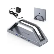 TobenONE 14-in-1 MacBook Pro/Air Docking Station Dual 4K Monitor, Vertical La...