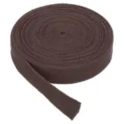 Cotton Twill Tape 3/4" 10 Yards Cotton Ribbon Bias Binding Tape Reddish Brown