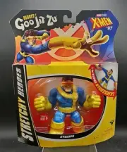 Heroes of Goo Jit Zu X-Men '97 Cyclops Stretchy Action Figure, with Metallic