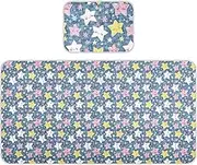 Star of Good Dreams Cooling Baby Waterproof Crib Mattress Protector 28" x 52" Reusable Mattress Protector Pads for Kids, Adult
