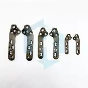 Titanium Tplo Locking Plates Set Of 6 Pcs Veterinary Bone Plates Voi Style OR SX
