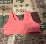 Old Navy Kids Size Small (6-7) PowerSoft V-Back Sports Bra .. Dried Rose .. $15