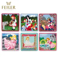 在飛比找momo購物網優惠-【Feiler】童話系列方巾 6款(25x25cm)