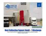 O Scale Dust Cyclone Sq. S. Building Structure Train Layout