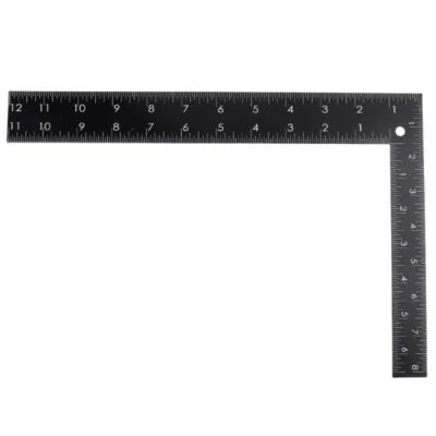 Professional Metal L-Square Shape Patchwork Ruler for Tailor Garment Pattern DIY