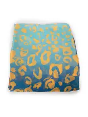 McQ Ombré Leopard Print Scarf