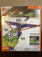 New Hex Bug Vex Robotics crossfire airplane launcher. Stem Starter. Ages 14-18.
