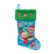 CoComelon JJ, YoYo & TomTom 20 inch Tall Christmas Stocking Multi-Color