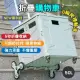 【Hongjin】折疊購物收納車 購物車 買菜車(50L巨型折疊手推車)