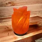 Himalayan Flower Salt Lamp - Includes 12v Cord and 12 Watt Globe