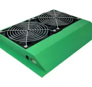 DIY Laminar Flow Hood with UV Sterilization Light - Made from Recycled Plastic