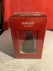 MARQUIS by WATERFORD 2006 Red Bell SANTA Bell St. Nicholas Lead Crystal. DWK