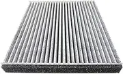Mahle LAK 490P Air Conditioner Filter, Activated Carbon Deodorizing Type, For Jaguar Land Rover Cars, Height 7.6 inches (194 mm), Width 8.1 inches (207 mm), Height 1.2 inches (30 mm)