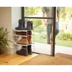NEW Joseph Joseph Level Adjustable Shoe Rack Single Ecru
