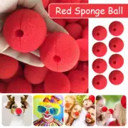 Red Clown Noses Cosplay Noses Foam Circus Noses Halloween Accessories 10/20/40PC