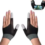 Gaming Gloves For Mobile Game Controller,touch Finger Gloves,black