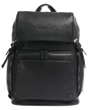 Piquadro Backpack Ca4534b3 Men's Leather Black