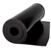 Neoprene Rubber Sheet Roll 1/8 (.125) Inch Thick x 18 Inch Wide x 10 Feet for