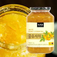 在飛比找樂天市場購物網優惠-(免運)韓國綠茶園蜂蜜柚子茶1Kg[KR334191]千御國