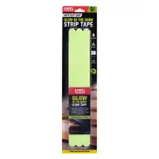 Tape Pre-Cut Strips Non-Slip Grip Tape Glow In The Dark 300mm x 18mm 9pk
