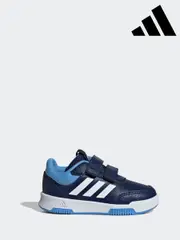 adidas Navy/Blue Black Tensaur Sport Hook and Loop Trainers (K95098) | $53