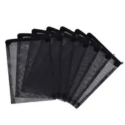 10Pcs Aquarium Filter Bags Fish Tank Bio Ball Media Mesh Storage Bag Zipper