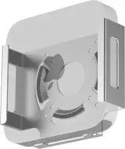 Mac Mini M2 Mount, Heat Dissipation Design Anti-Scratch behind Monitor, under D