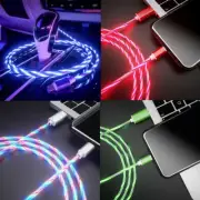 Flowing Light Up USB Sync Type-C Phone Charger Data Cable Fast Charging Cord au