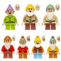 在飛比找蝦皮購物優惠-樂高 LEGO 43242 白雪公主小屋 七個小矮人 小矮人