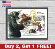 Chrono Trigger Poster 18" x 24" Print Anime 90s Wall Art Retro Decor 1