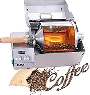 Electric Home Coffee Roaster, Roasting Machine Nuts Barista, Home 500g Electric Coffee Bean Roaster Machine Grain Dry, Roast Coffee at Home, 460x230x260mm