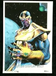 THANOS ART PRINT ARTIST PROOF ~ JEROME OPENA & ALEX SINCLAIR S&N XX/10 13x19