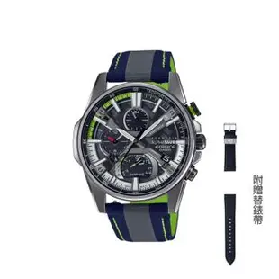 CASIO 卡西歐 EDIFICE EQB-1200AT-1A F1車隊限量聯名太陽能藍芽連線錶