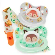 Rearz Adult Pacifiers with Clip - Woodland (2-Pack) Pacifier/Soother