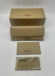 Burberry glasses case new In Brown With Box 16.5x8x4.5 cm Case Ex Display