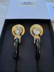 MIU MIU Earrings - Clip On - Brand New