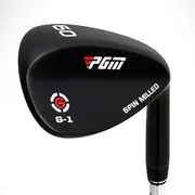 Golf Sand Wedges Left Hand and Right Handed Golf Club 56/60 Degrees - Silver Black Golf Wedges for Women & Men (56D-Right Hand-Black)